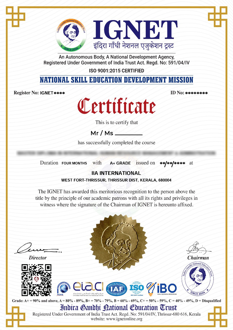 IGNET Certification