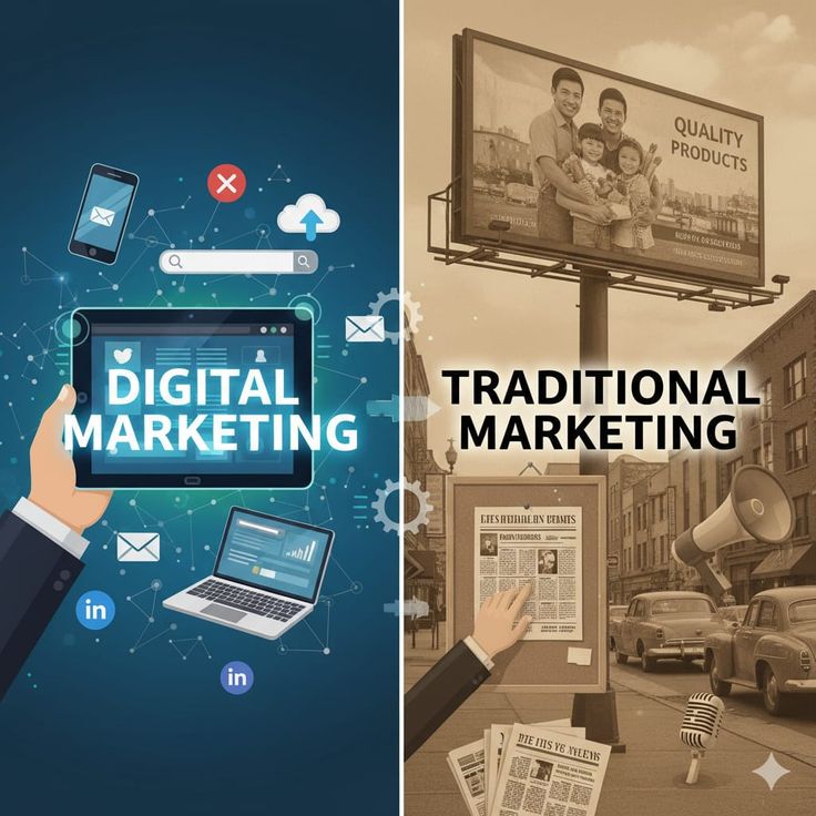 Digital Marketing VS Traditional Marketing